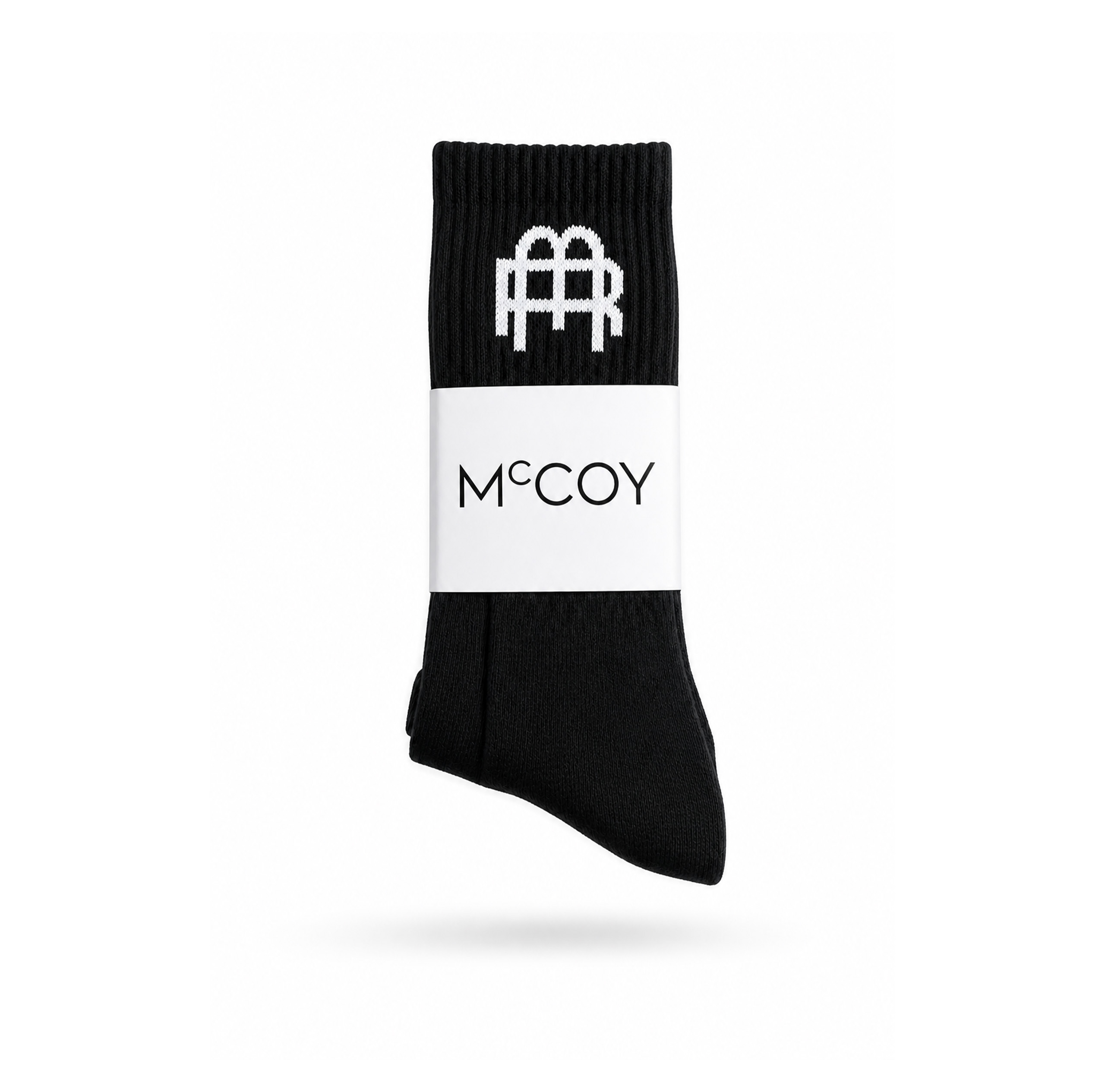 RM Black Monogram Socks